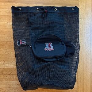 XS Scuba Black Mesh Dive Bag